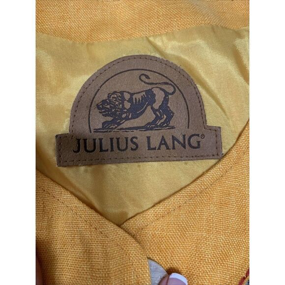 Julius lang vintage mustard yellow tank top bermuda shorts set IT 40 small - Picture 4 of 8